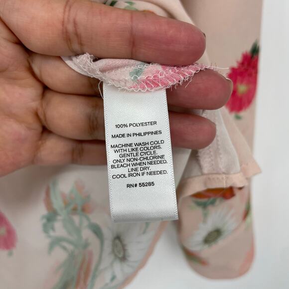 Express Slim Fit Portofino Long Sleeve Top Size Small - Picture 8 of 8